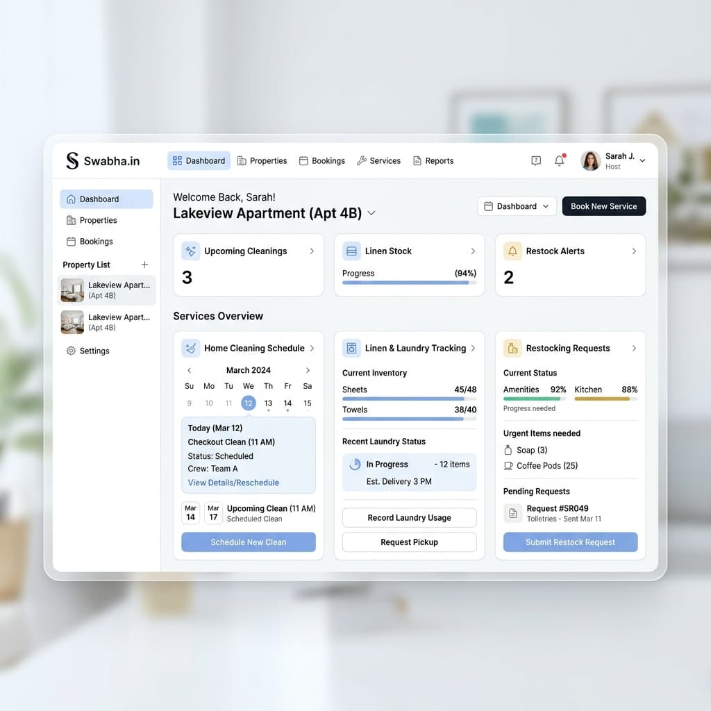 Why Airbnb Hosts Need Automation: Building Swabha.in for Short-Term Rental Operations